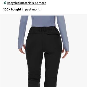 Black Women's Snow Pants ❄️